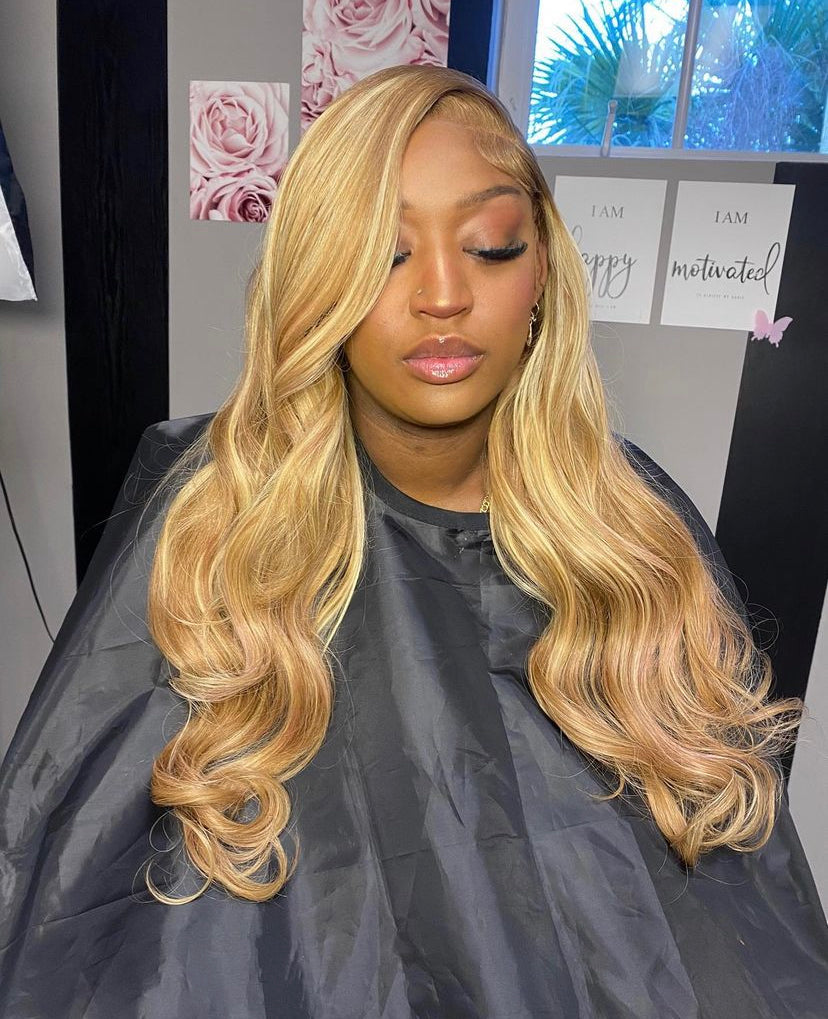 613 Highlight Lace Frontal Wig