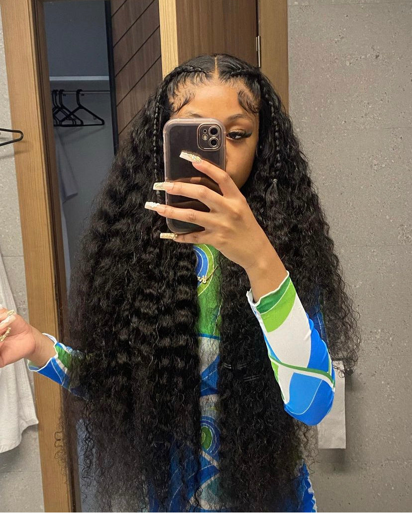 Natural Wave Lace Frontal Wig