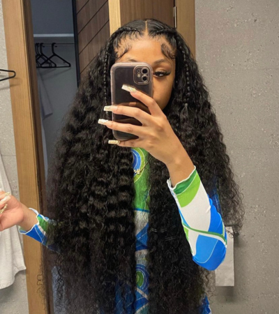 Natural Wave Lace Frontal Wig