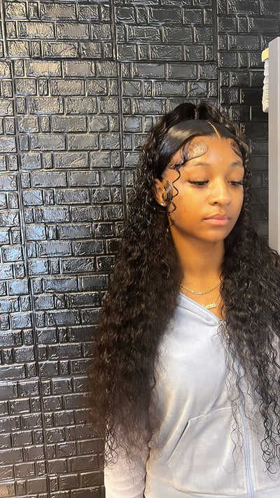 Water Wave Lace Frontal Wig